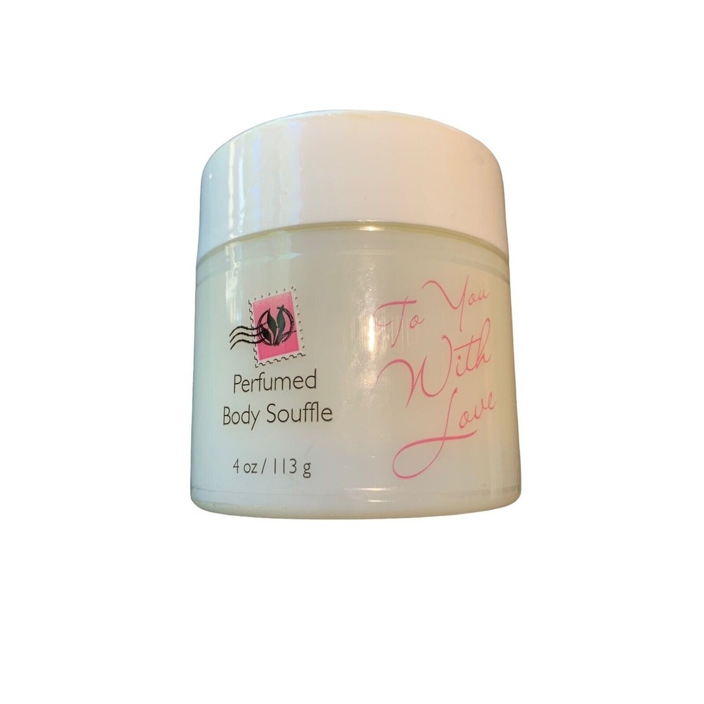 Serious Skin Care To You With Love Perfumed Body Souffle 4 Fl Oz Moisturizer Jar
